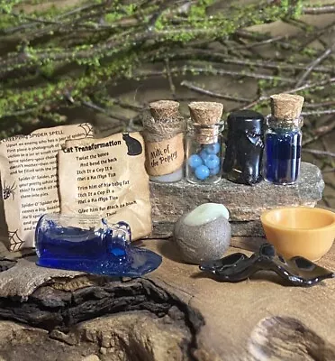 Dollhouse Miniature Magical Potion Bottle And Accessories Lot Witch Wizard • $18