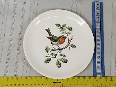 Vintage Villeroy & Boch China Song Green Bird Salad Plate Luxembourg • $81.45