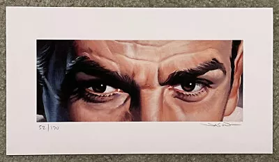 James Bond Sean Connery Print Poster Mondo Eyes Without A Face Jason Edmiston • $199.99