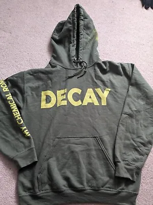 My Chemical Romance Decay Green Hoodie - Swarm - 2022 Tour - MCR - Medium • £79.99