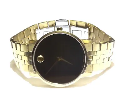 Movado Museum Sapphire Crystal Stainless Steel Watch 123.2g Original Box W/paper • $714.99