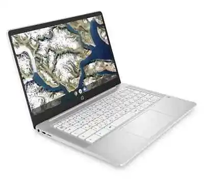 HP 14  Inch HD Screen Google Chromebook Laptop 64GB EMMC SSD 4GB RAM Chrome OS • £169.99