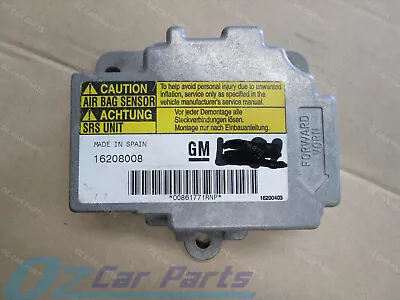 GENUINE AIRBAG SENSOR Air Bag Module FOR HOLDEN COMMODORE VS V6+V8 16208008 • $69