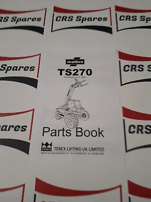 Matbro TS270 Parts Book • £40