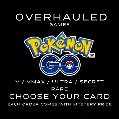 $6.95 • Buy ⭐Pokemon - Pokemon GO PICK & CHOOSE YOUR CARD ⭐ COMMON / V (STAR) / SECRET  RARE