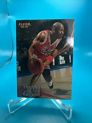 1996-97 Fleer #13 Michael Jordan Chicago Bulls 96-97 • $2.99