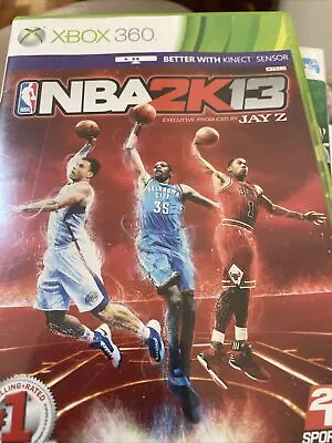 NBA 2K13 For Microsoft XBOX 360 - GC/Tested/PAL/AUS/Kinect/Sport/Basketball 🐙 • $7.40