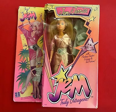 1985 Vintage Jem And The Holograms Jem/Jerrica 12.5  1st Edition NRFB • $51