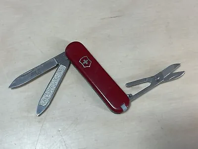 Vintage Victorinox Swiss Army Folding Pocket Knife Rostfrei • $25