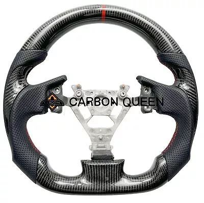 REAL CARBON FIBER Steering Wheel FOR INFINITI G35 W/CARBON THUMBGRIPS 03-08YEARS • $407.55