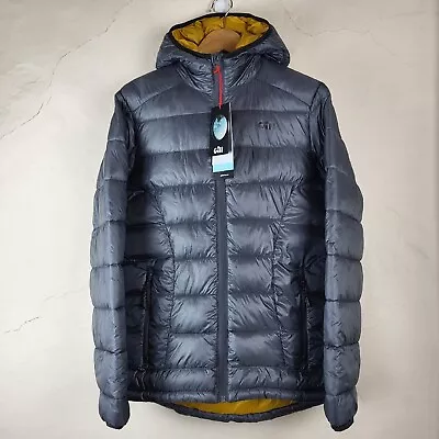 $73.17 • Buy Gill Mens Small North Hill Insulated Jacket Grey BNWT Outdoors Sailing Hiking