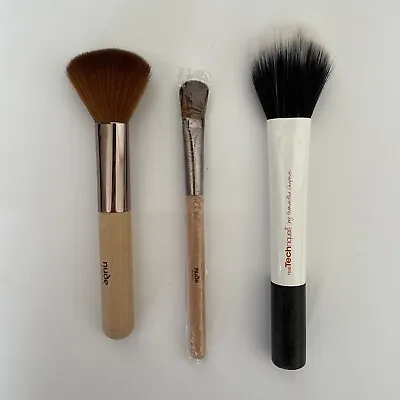 Nude By Nature Real Techniques Makeup Brushes • $15.20