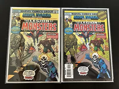 Marvel Premiere #28 1st Legion Of Monsters Key Issue Comic Lot Nice Copy 1976 • $61