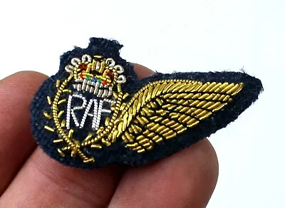 £3.50 • Buy Genuine Raf Royal Air Force Brevet Badge 