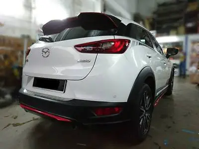 For Mazda Cx3  CX 3 Rear  Body Kit Lip Diffuser Under Spoiler Airdam Painted  • $229