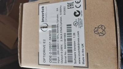 £27 • Buy Invertek OPTIDRIVE E2 Inverter. New In Box - Purchased In 2015 UNUSED
