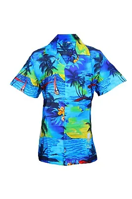 Mens Hawaiian Shirt Stag Beach Hawaii Aloha  Summer Holiday Fancy B Bp Rayon • $11.18