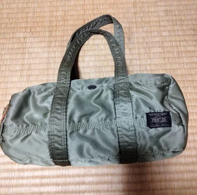 $99.99 • Buy Yoshida Porter Tanker Duffle Bag Boston Bag S Sage Green Khaki Men Women Used