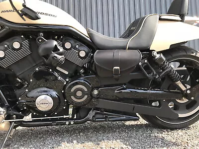 Muscle Black Left Saddlebag Fits For Harley Night Rod Vrod HD Sportster • $145.45