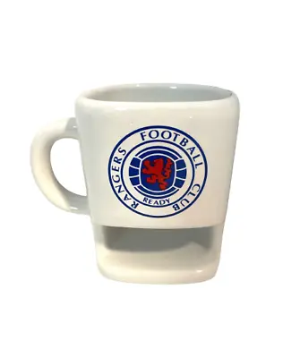 £19.45 • Buy Glasgow Rangers Football Club Coffee Mug Cup Dunk Cup With Tea & Biscuit Shelf