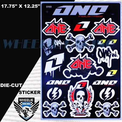 Motocross Motorcycle Dirt Bike Atv Helmet Sponsor Logo Race Sticker Decal #88buj • $11.88