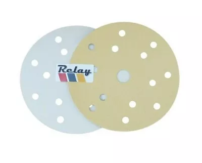 25 X 1200 Grit 150MM/6  DA Car Body Repair Sanding Discs Hook It Pads 15 Hole Ve • £11.99