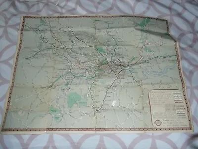London Underground Map No.1 1938 • £15