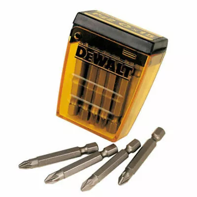 DeWALT PZ2 Screwdriver Bits 50mm X 15 Pcs Pozi Bit Set Cross Screw • £9.99