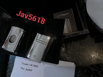 £3802.90 • Buy St Dupont Spectre Set Lighter & Cutter Bond 007 Maxi Jet,rare L.e New Sealed****