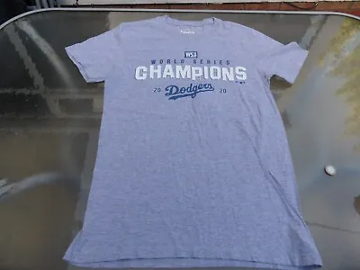 Los Angeles Dodgers Mlb World Series 2020 T-shirt Small Mens - Good Condition • £14.99