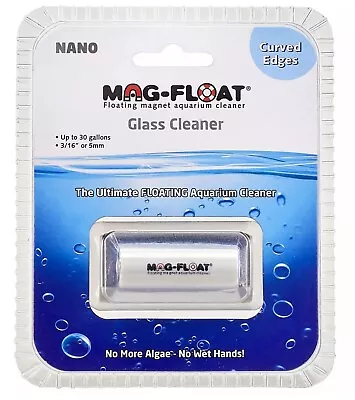 Mag-Float Glass Aquarium Magnetic Algae Cleaner Curved Edges Free Shipping • $19.98