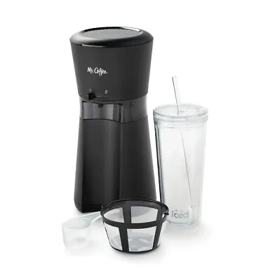 Mr. Coffee Iced Coffee Maker Single Serve Machine With 22-Ounce Tumbler And ... • $23.97