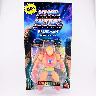 Masters Of The Universe Origins Beast Man -Filmation Cartoon MOTU Action Figure • $26.99