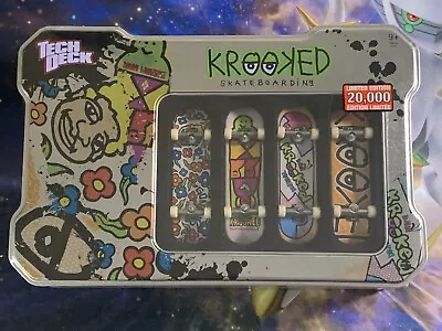 SEALED NEW Tech Deck Mark Gonzales Krooked Collectors Tin RARE Mint Condition • $58