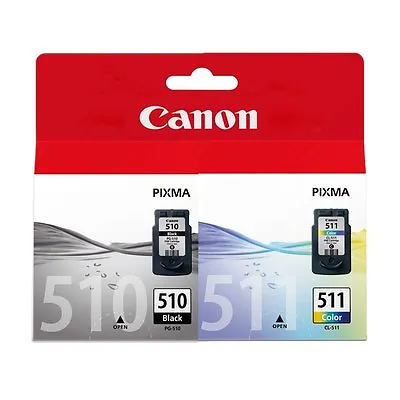 Original Canon PG510 CL511 Black & Colour Ink Cartridges For Pixma MP499 MP495 • £32.98