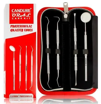 £5.49 • Buy Dental Teeth Cleaning Kit Dentist Floss Plaque Remover Care Tooth Scraper Tools