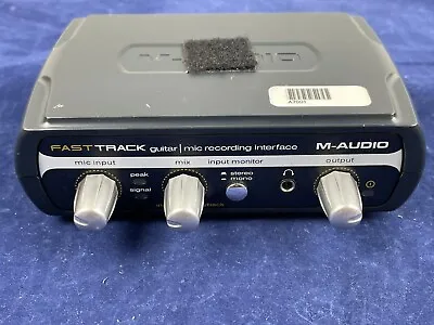 M-Audio Fast Track Guitar Instrument Mic Recording USB Digital Audio Interface • $35.45