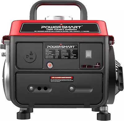 1200W Portable Generator Small Generator For Camping Outdoor Ultralight EPA C • $262.29