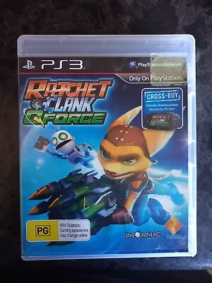 Ratchet And Clank Q Force/QForce PS3 PlayStation 3 • $24.95