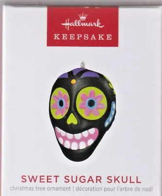 Hallmark Sweet Sugar Skull Keepsake Ornament Miniature 2023 • $8.99