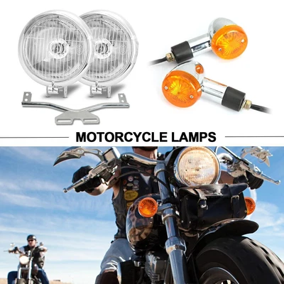 $79.99 • Buy Passing Turn Signal Spot Light Bar For Yamaha V Star 650 950 1100 Custom Classic