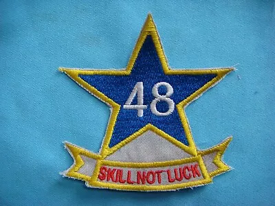 VIETNAM WAR PATCH US 48th ASSAULT HELICOPTER COMPANY   SKILL NOT LUCK   • $10.98