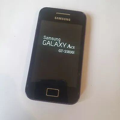 Samsung Galaxy Ace GT-S5830I - Onyx Black (Tesco) Smartphone • £7