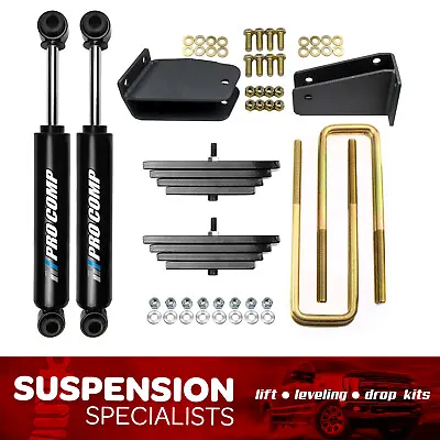 $420.83 • Buy For 1986-1998 Ford F250 4X4 2  Front Leveling Lift Kit W/ Pro Comp Shocks