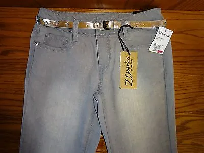 $14.99 • Buy New Girl's Z. Cavaricci Gray Jeans Belt Size 12 Msp $19.99 