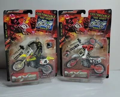 Road Champs MXS Ricky Carmichael Motocross Racer Mike Larocco Sealed Road Champs • $150