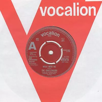 £20 • Buy Challengers Walk With Me  Vocalion VN 9270 Soul Northern Motown