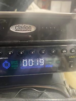 Clarion Marine Receiver Xmd2 Water Resistant Boat Radio 4 Channel Cd Player • $79