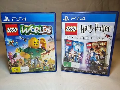 $25 • Buy Lego Worlds & Lego HARRY Potter Collection - Playstation PS4 Games