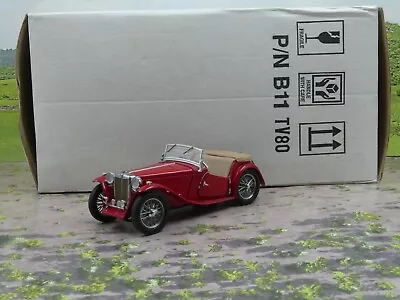 Franklin Mint 1948 MGTC - 1:24 Scale Diecast Model Boxed TINY FAULT • $55.99